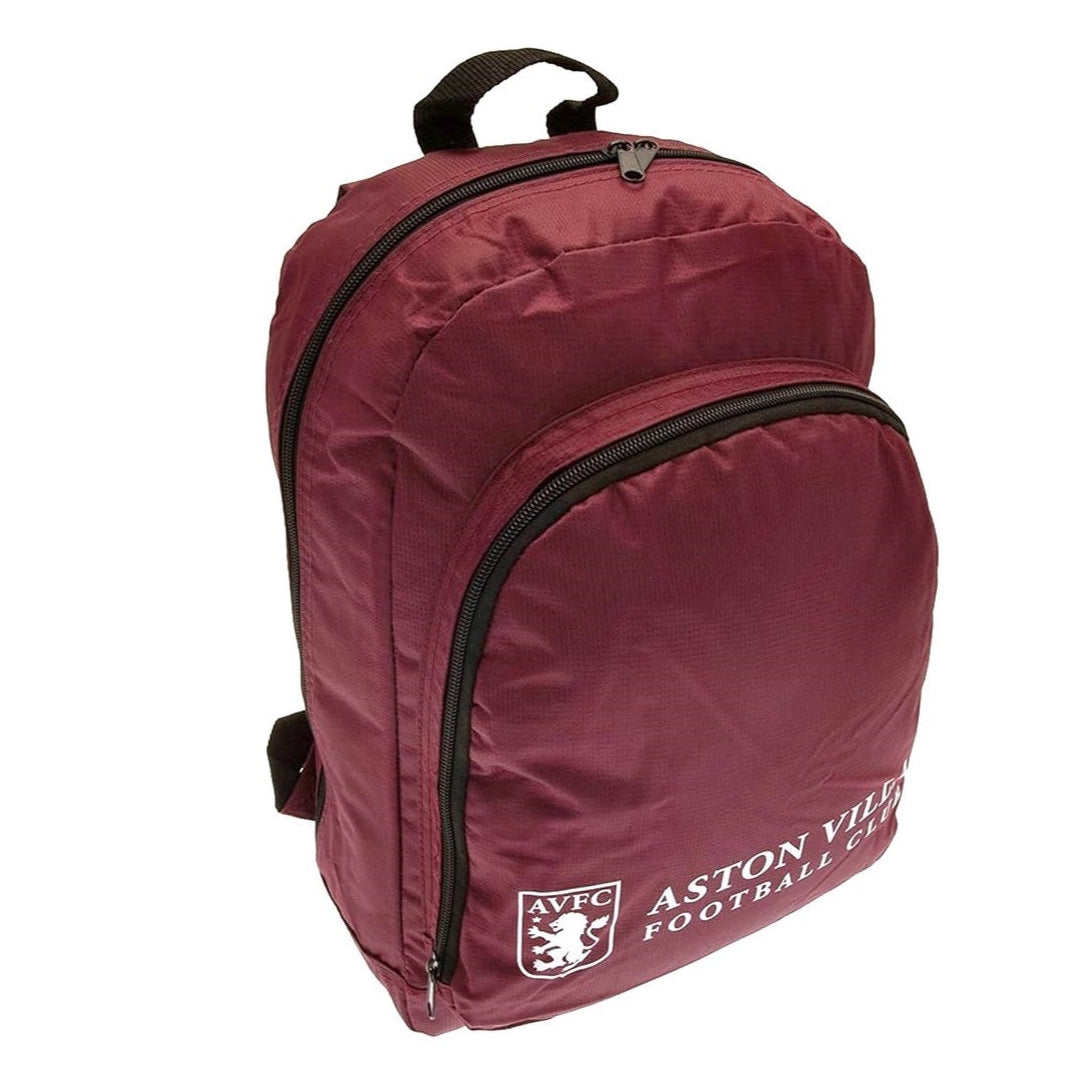 aston villa fc coloured backpack / rucksack
