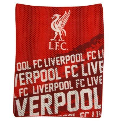 liverpool fc impact fleece blanket