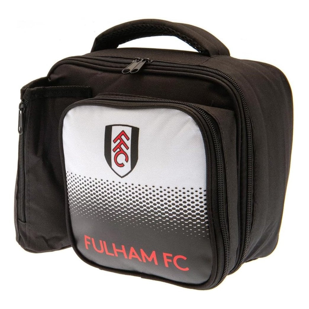fulham fc fade lunch bag with bottle holder