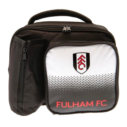fulham fc fade lunch bag with bottle holder