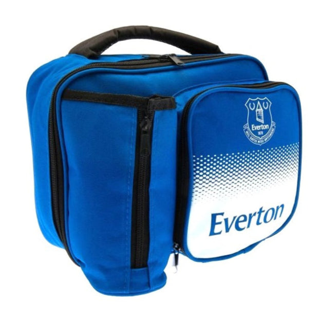 everton fc fade lunch bag with bottle holder
