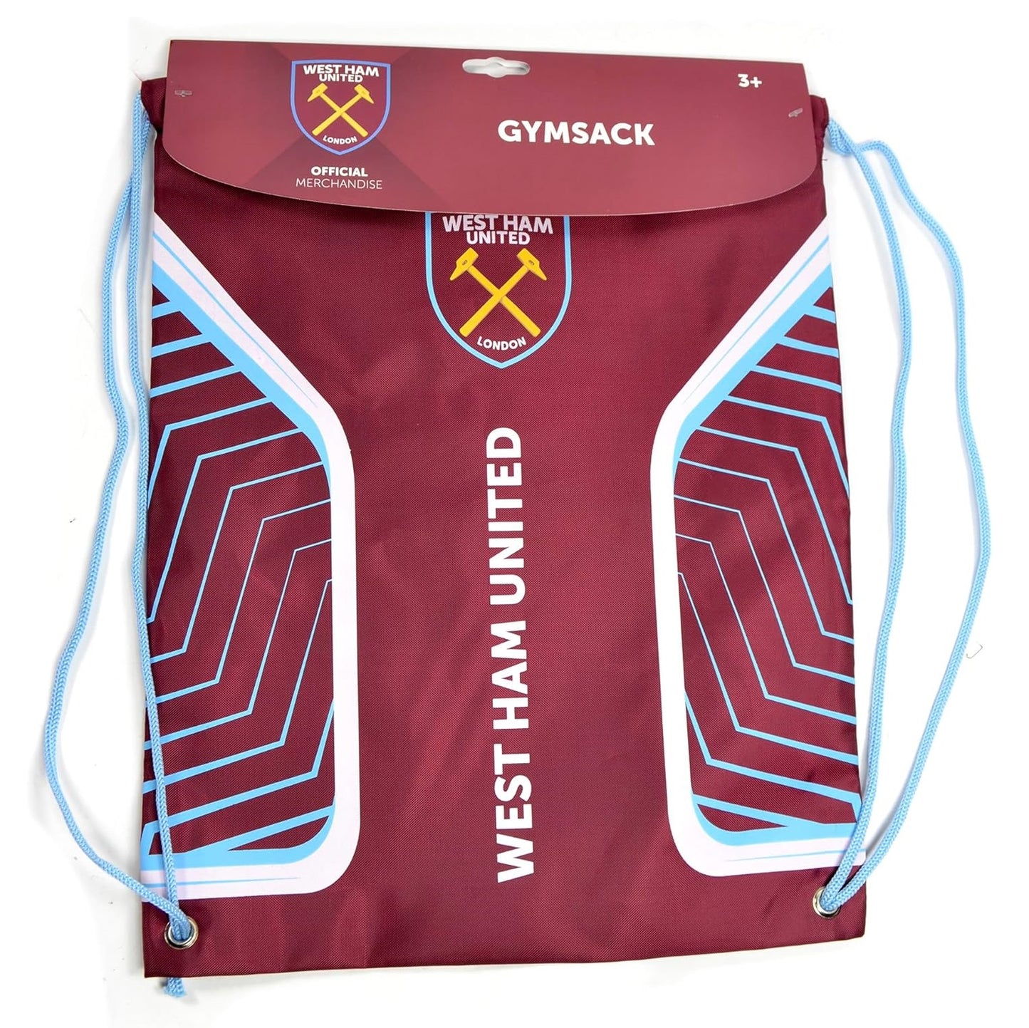 west ham united flash gym bag