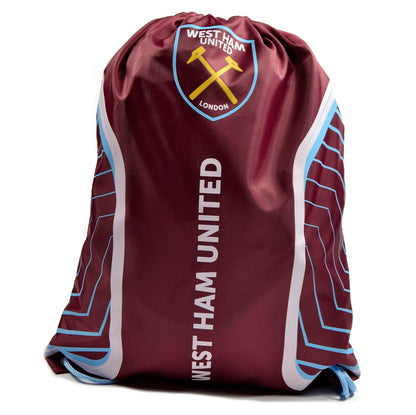 west ham united flash gym bag
