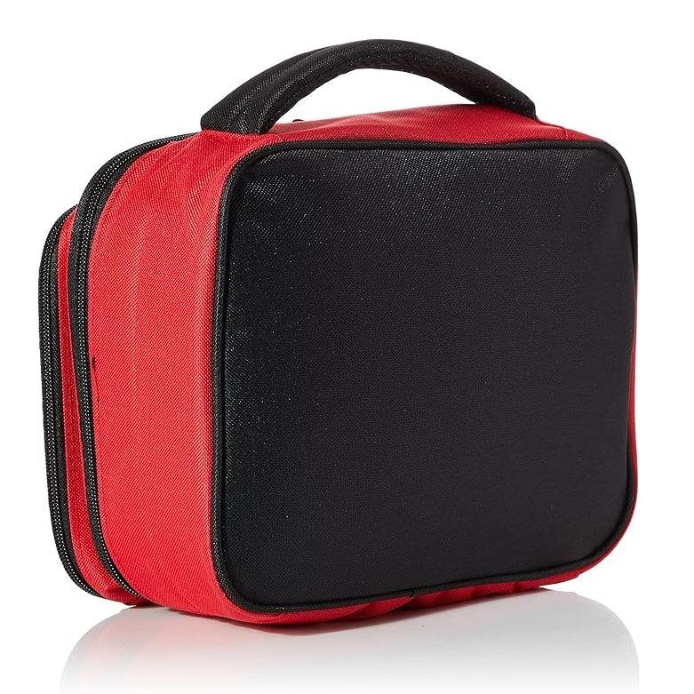manchester united fc fade lunch bag with bottle holder