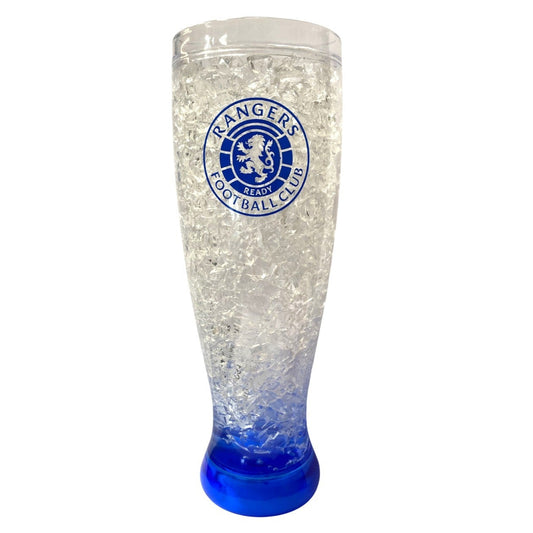 rangers fc tall freezer glass