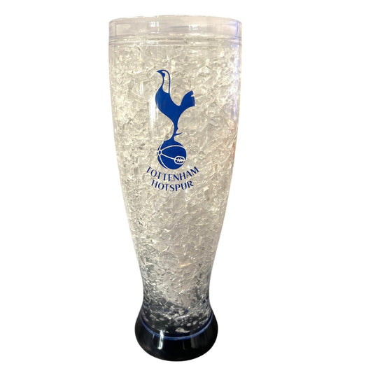 tottenham hotspur fc tall freezer glass
