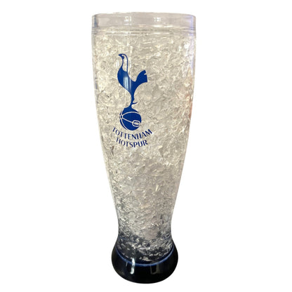 tottenham hotspur fc tall freezer glass