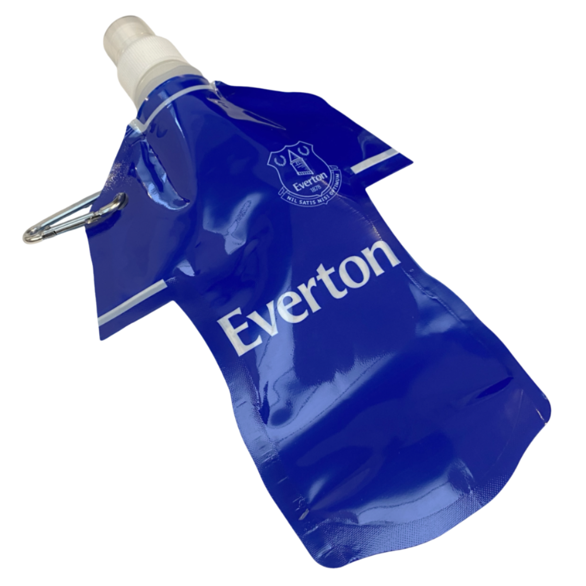 everton fc flat shirt shaped water bottle