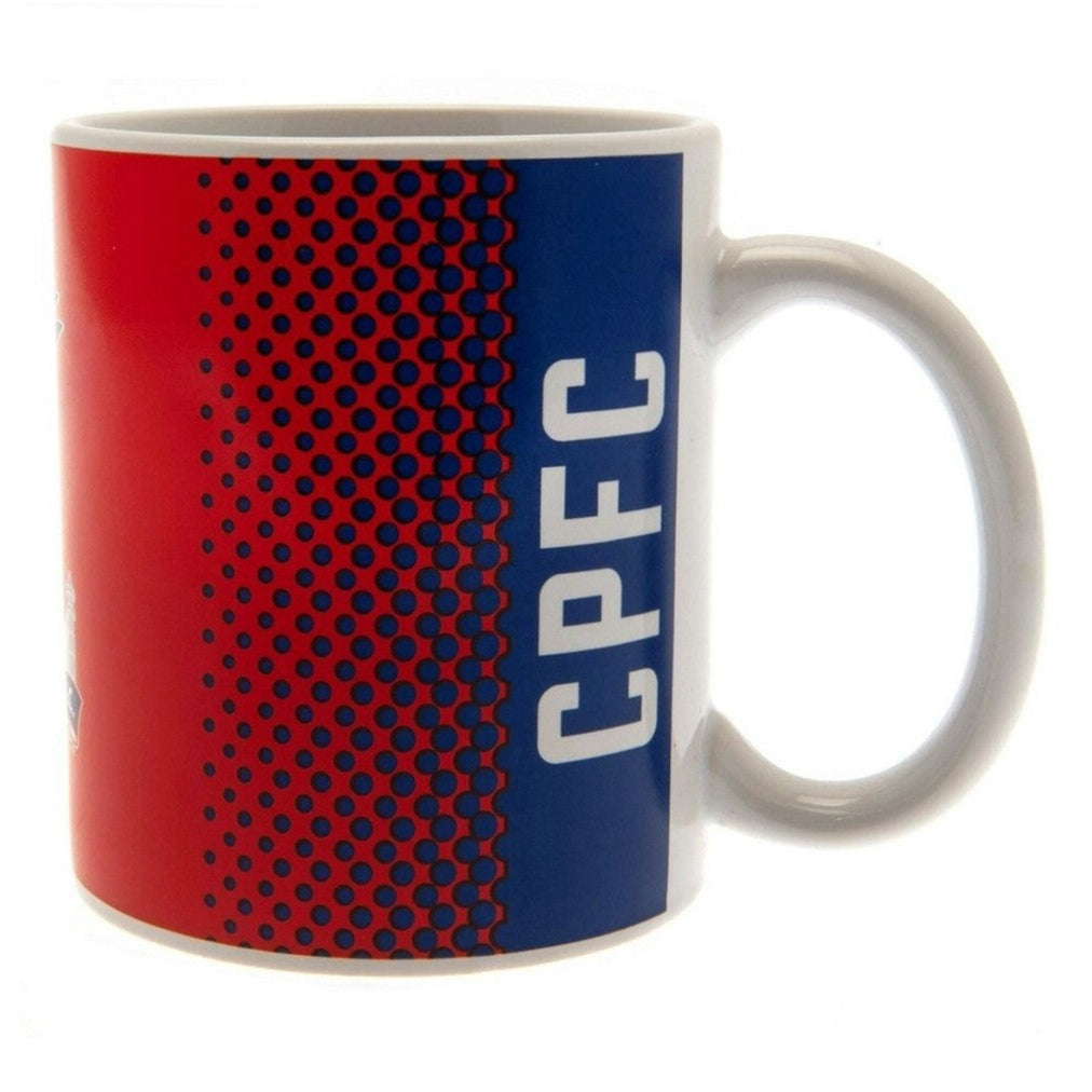 crystal palace fc fade ceramic mug