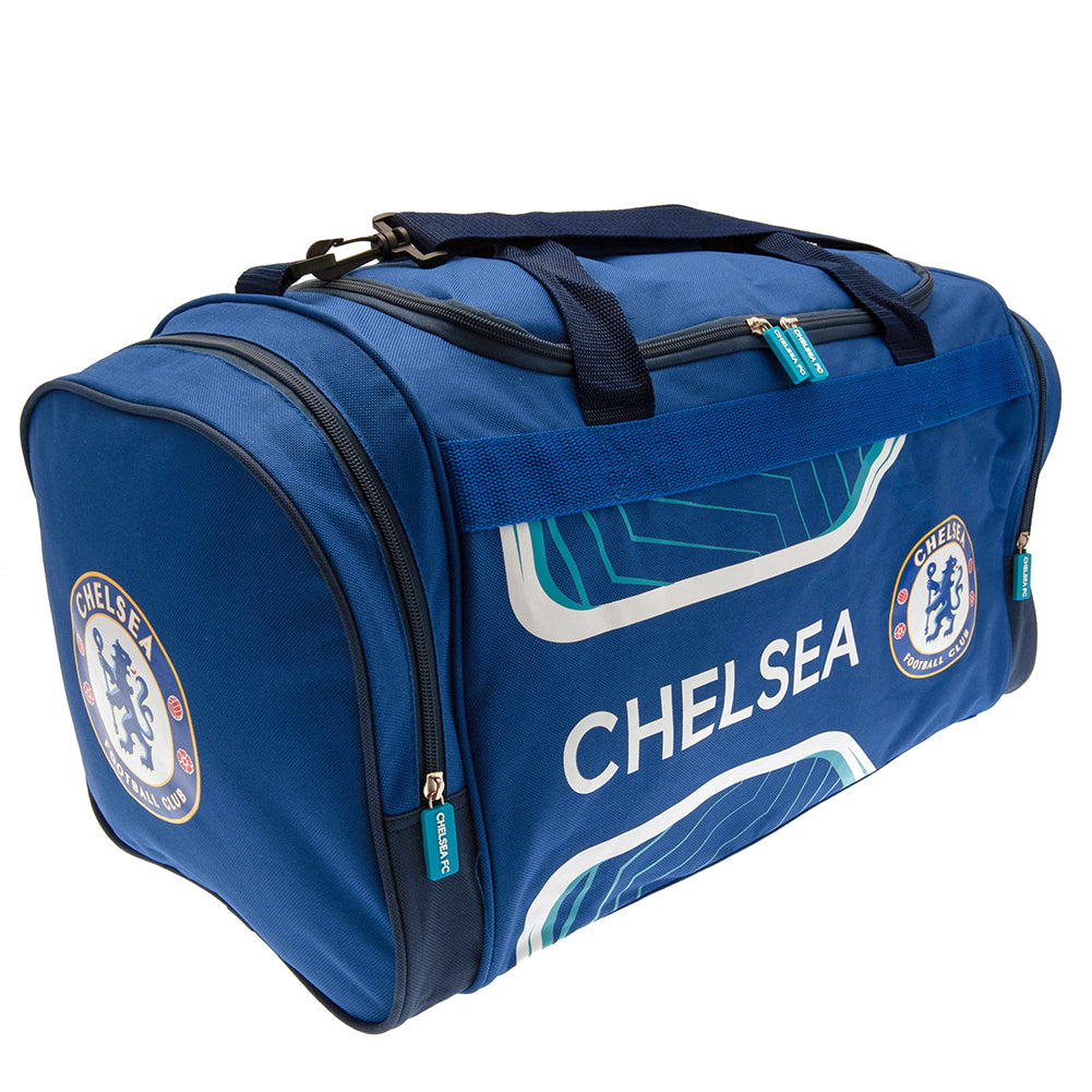 chelsea fc flash holdall duffle bag