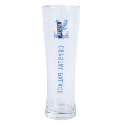 crystal palace fc tall slim pint glass