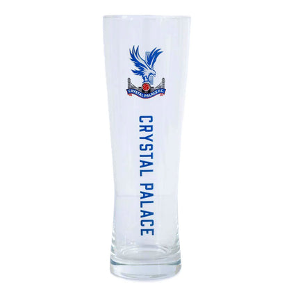 crystal palace fc tall slim pint glass