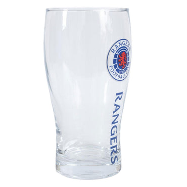 rangers fc tulip pint glass