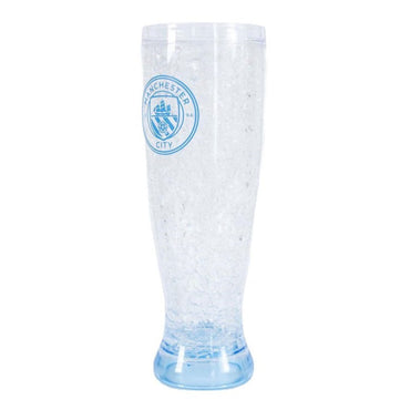 manchester city fc tall freezer glass