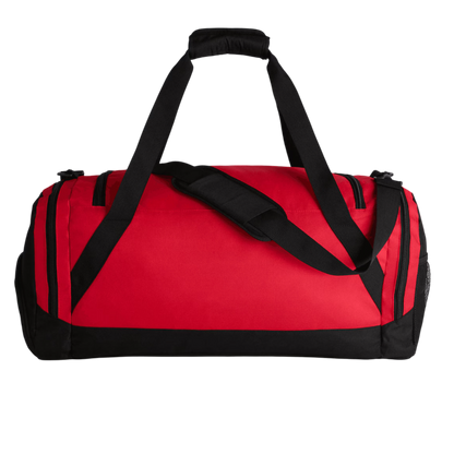 manchester united fc core stripe holdall / duffle bag