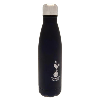 tottenham hotspur fc black thermal bottle flask