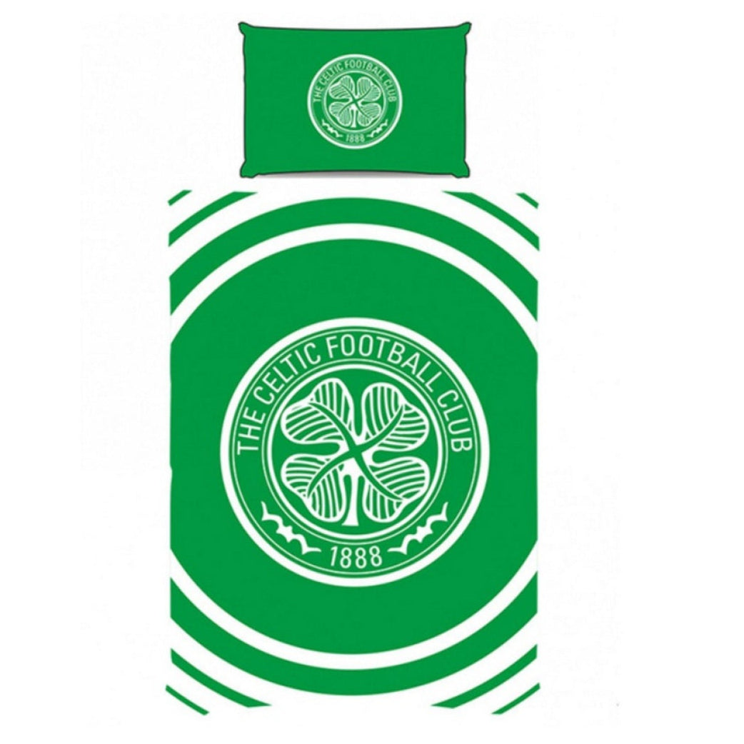 celtic fc pulse single duvet cover set