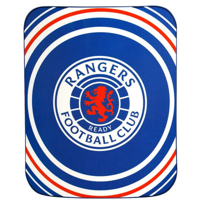 rangers fc pulse fleece blanket
