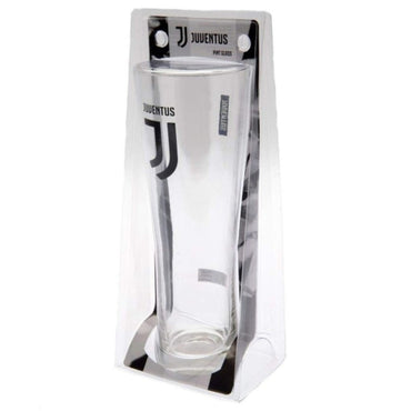 juventus fc crest pint glass