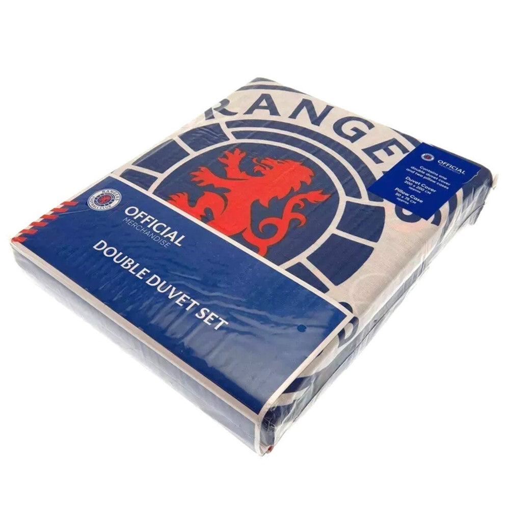 rangers fc pulse double duvet cover set