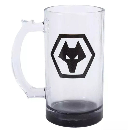 wolverhampton wanderers fc stein pint glass