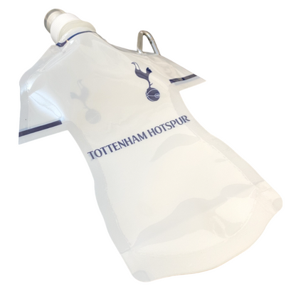 tottenham hotspur fc flat shirt shaped water bottle