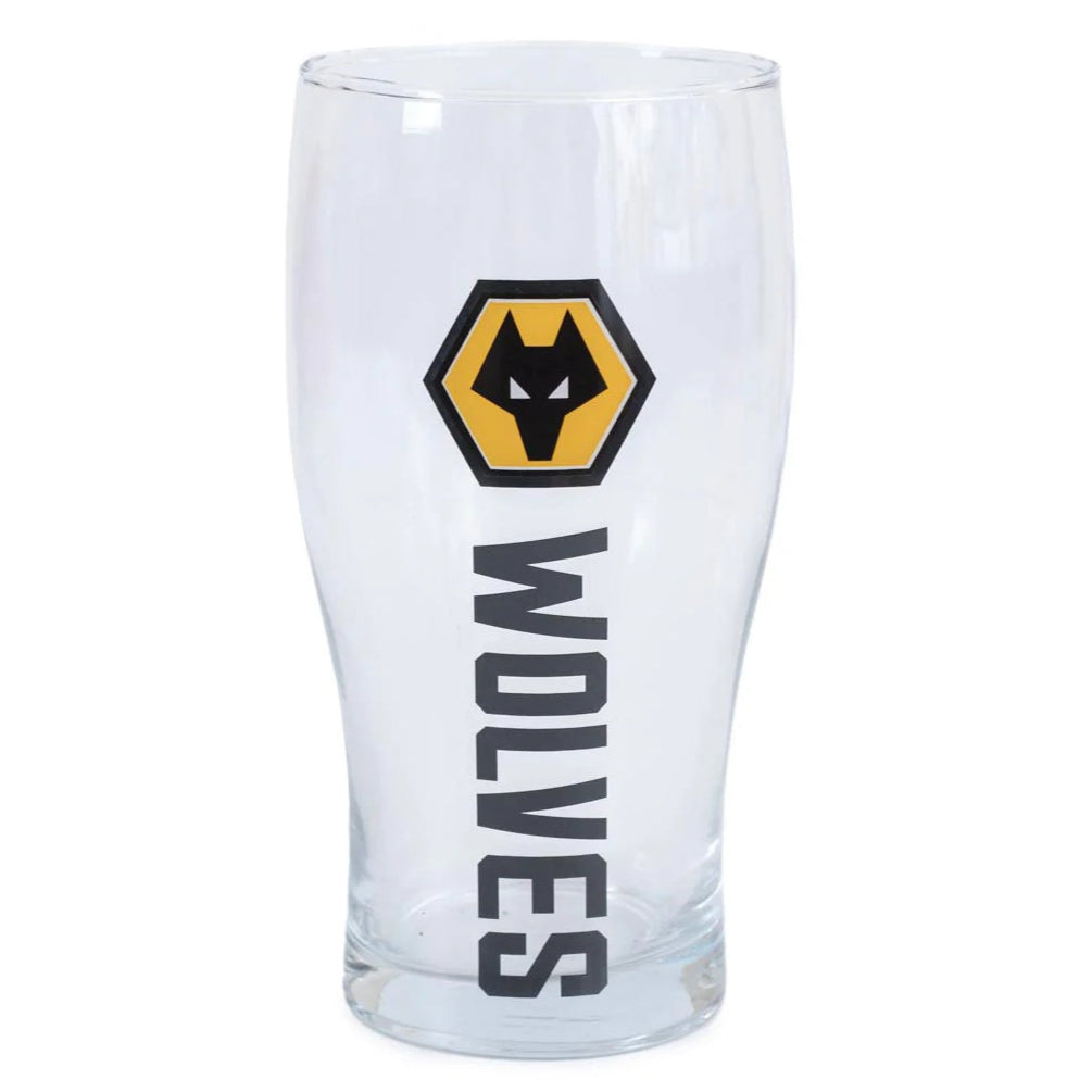 wolverhampton wanderers fc tulip pint glass