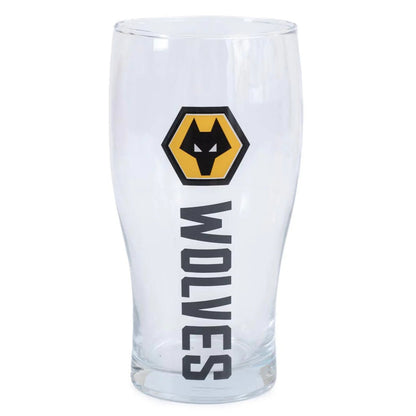 wolverhampton wanderers fc tulip pint glass