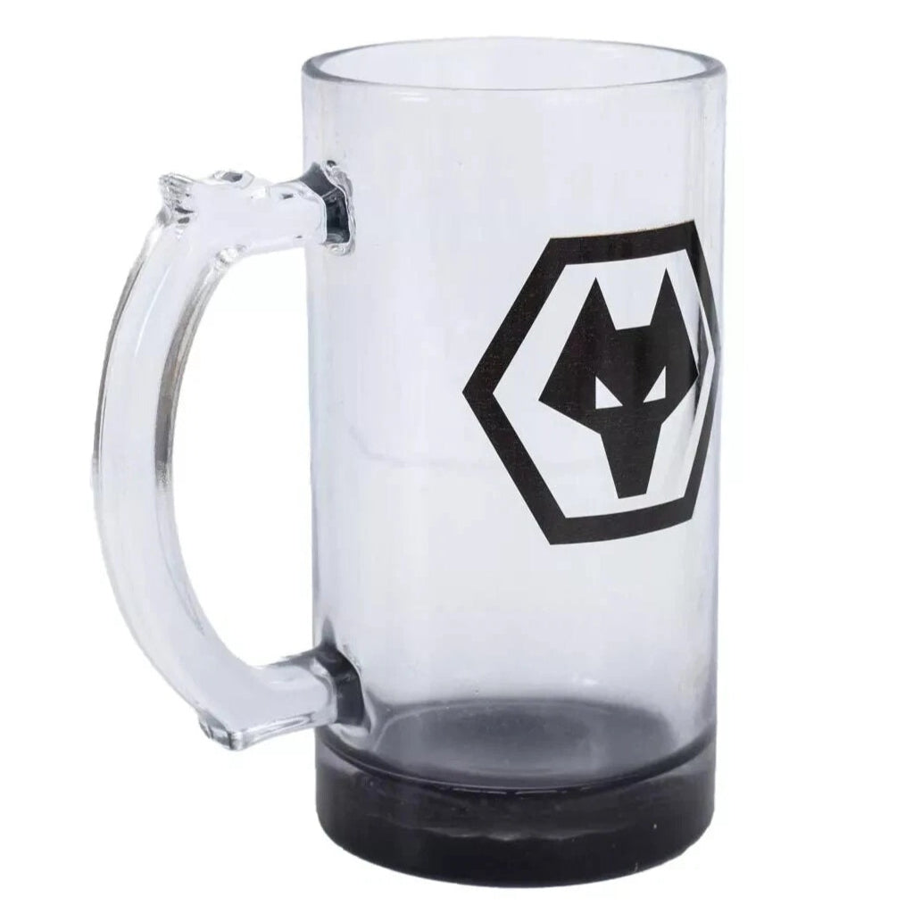 wolverhampton wanderers fc stein pint glass