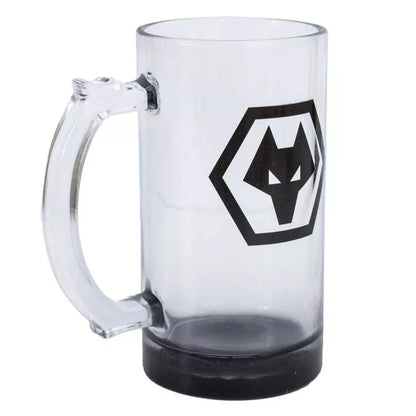 wolverhampton wanderers fc stein pint glass