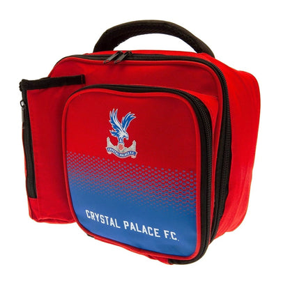 crystal palace fc fade lunch bag with bottle holder