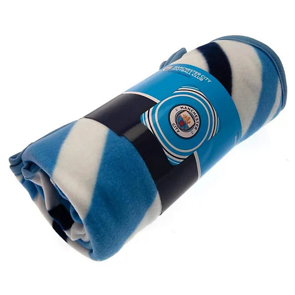manchester city fc pulse fleece blanket