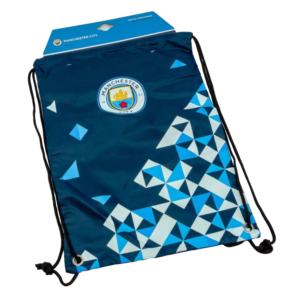 manchester city fc particle lunch bag / drawstring bag