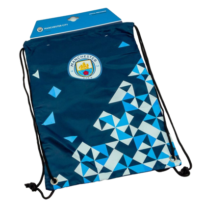 manchester city fc particle lunch bag / drawstring bag