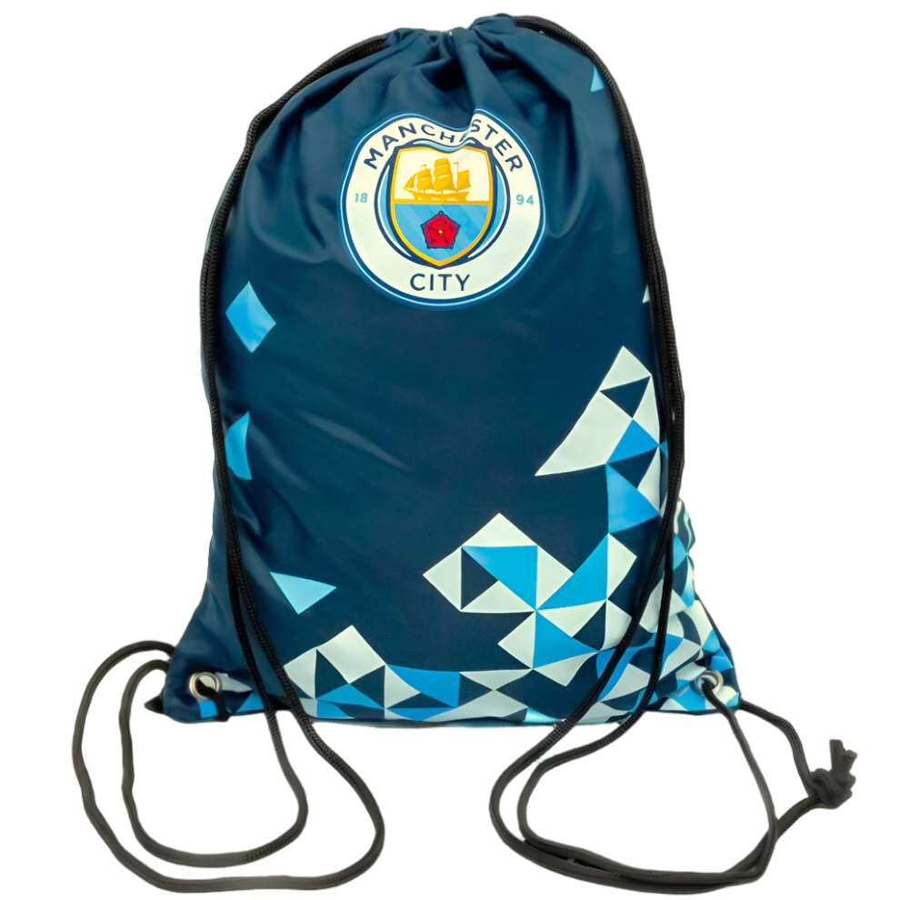 manchester city fc particle lunch bag / drawstring bag