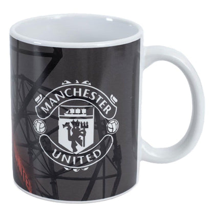 Manchester United FC Mug - Old Trafford (Black)