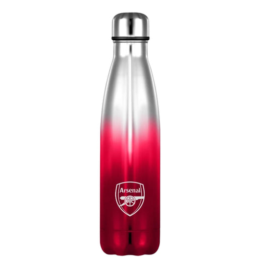 arsenal fc ombre bottle flask