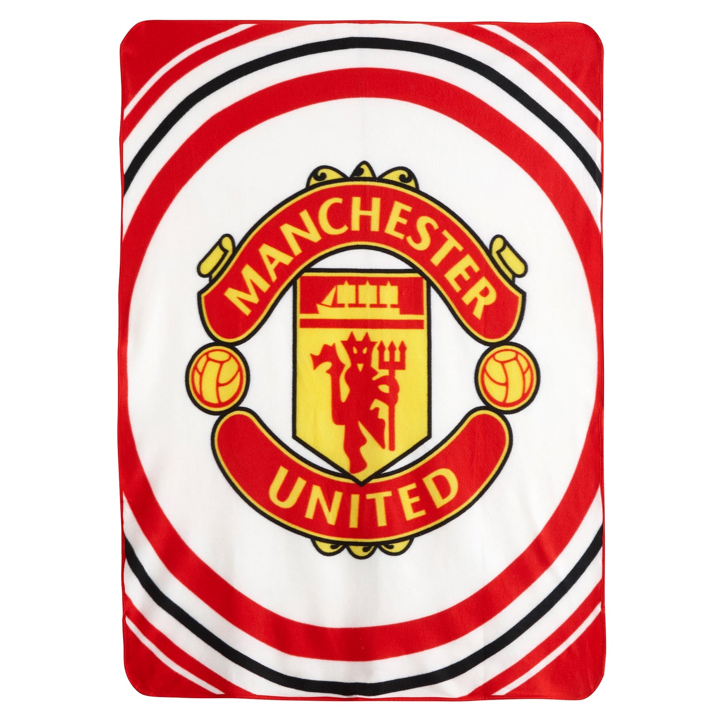 manchester united fc pulse fleece blanket