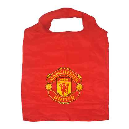 manchester united fc reusable shopping bag