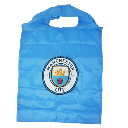 manchester city fc reusable shopping bag