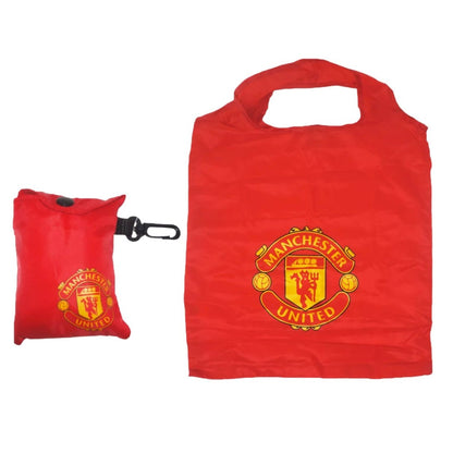 manchester united fc reusable shopping bag