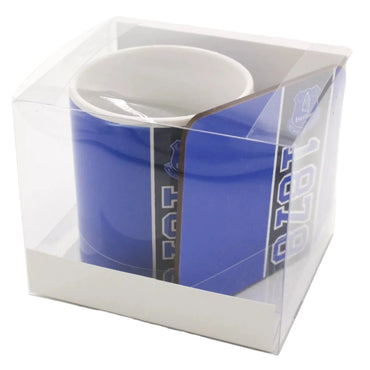everton fc established mug and coaster