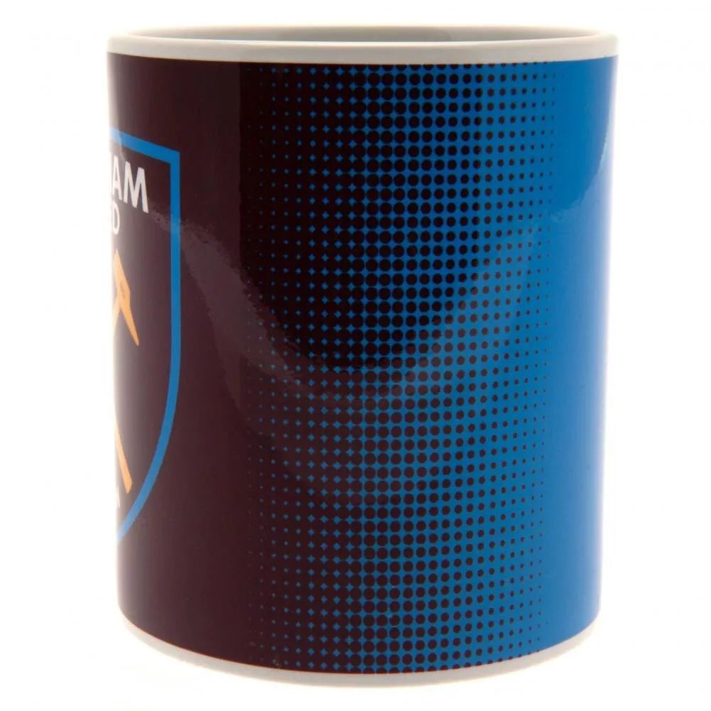 West Ham United Halftone Mug