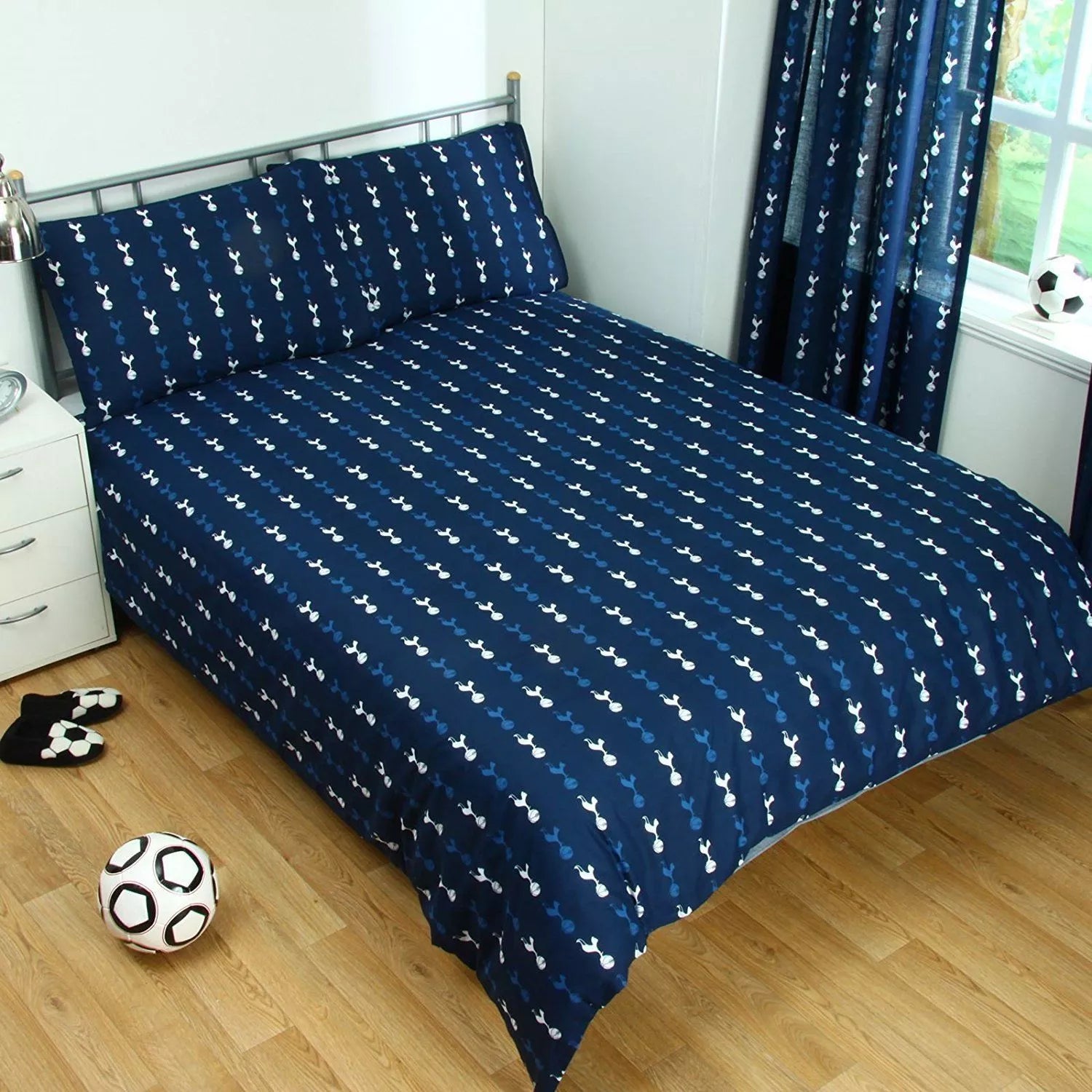 tottenham hotspur fc pulse double duvet cover set