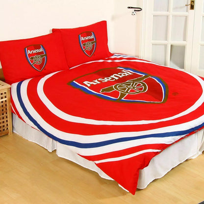 arsenal fc pulse double duvet cover set