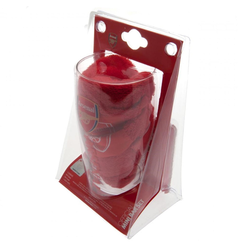 arsenal fc mini bar set