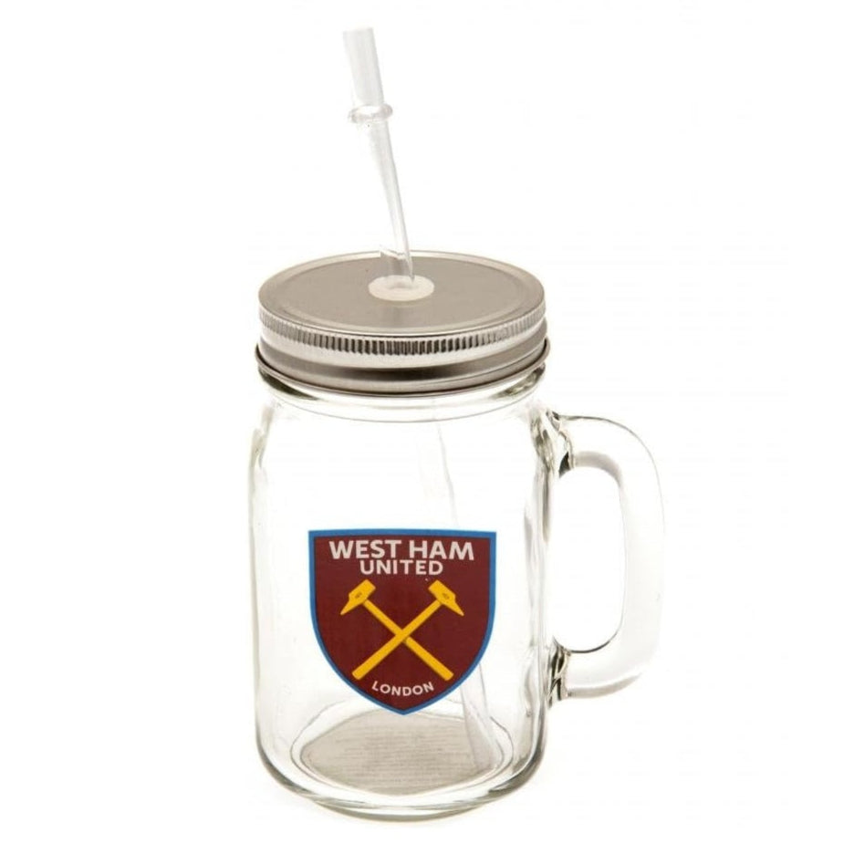 west ham united fc mason jar