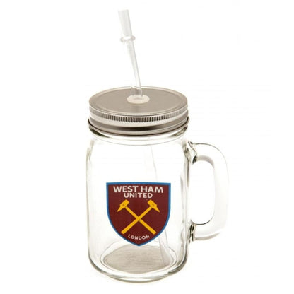 west ham united fc mason jar
