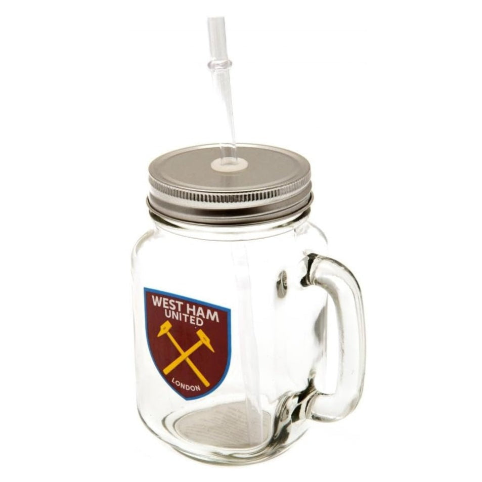 west ham united fc mason jar