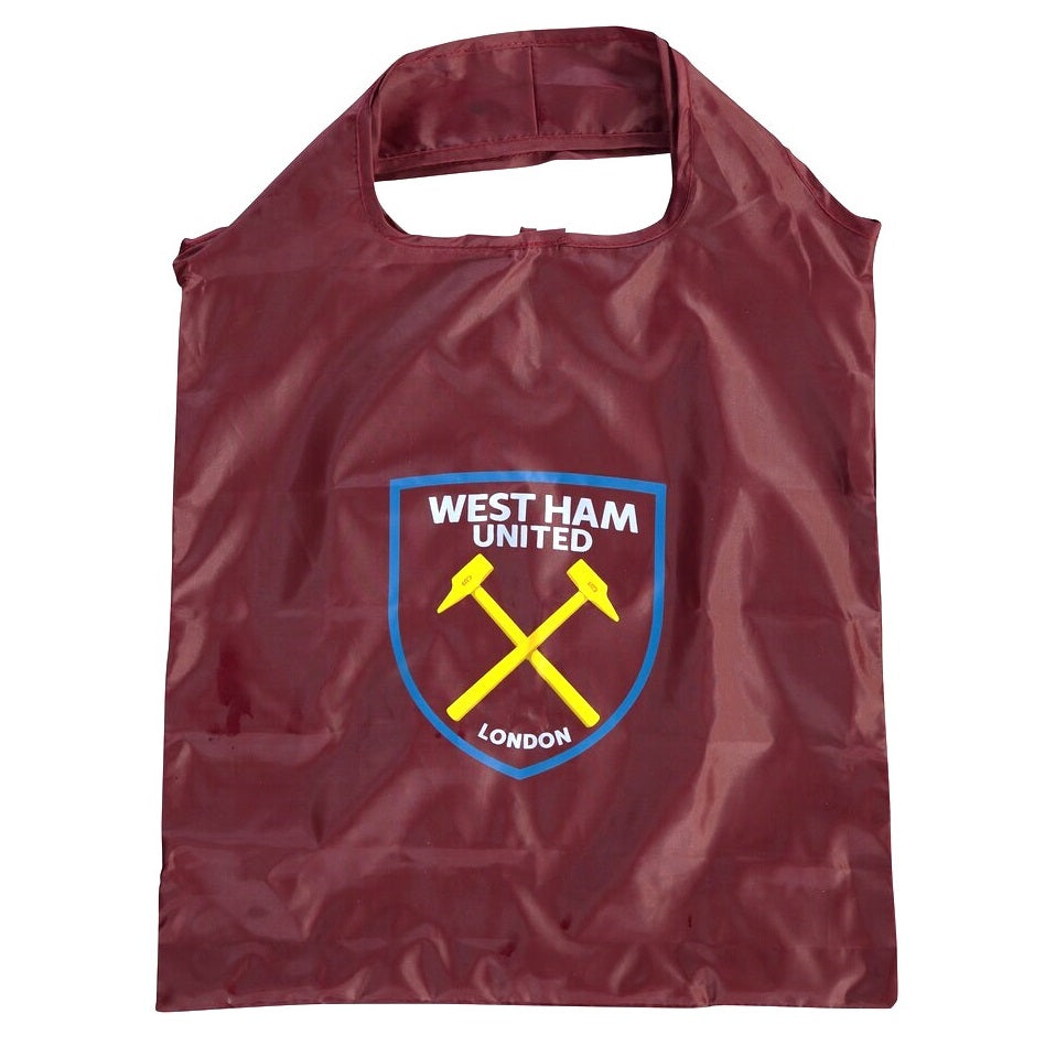 west ham united fc reusable bag in a bag